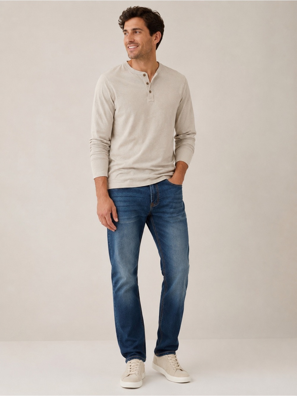 Tailor Vintage Stretch Knit Denim Jeans 32x30 Slim Straight‎ Comfort Fit